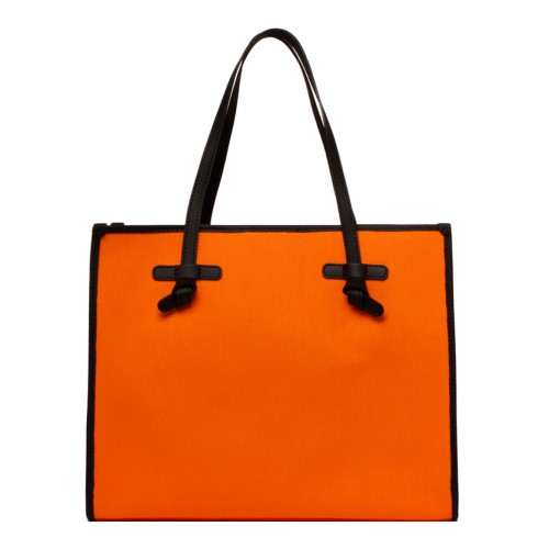 Flame Orange Shopping Bag