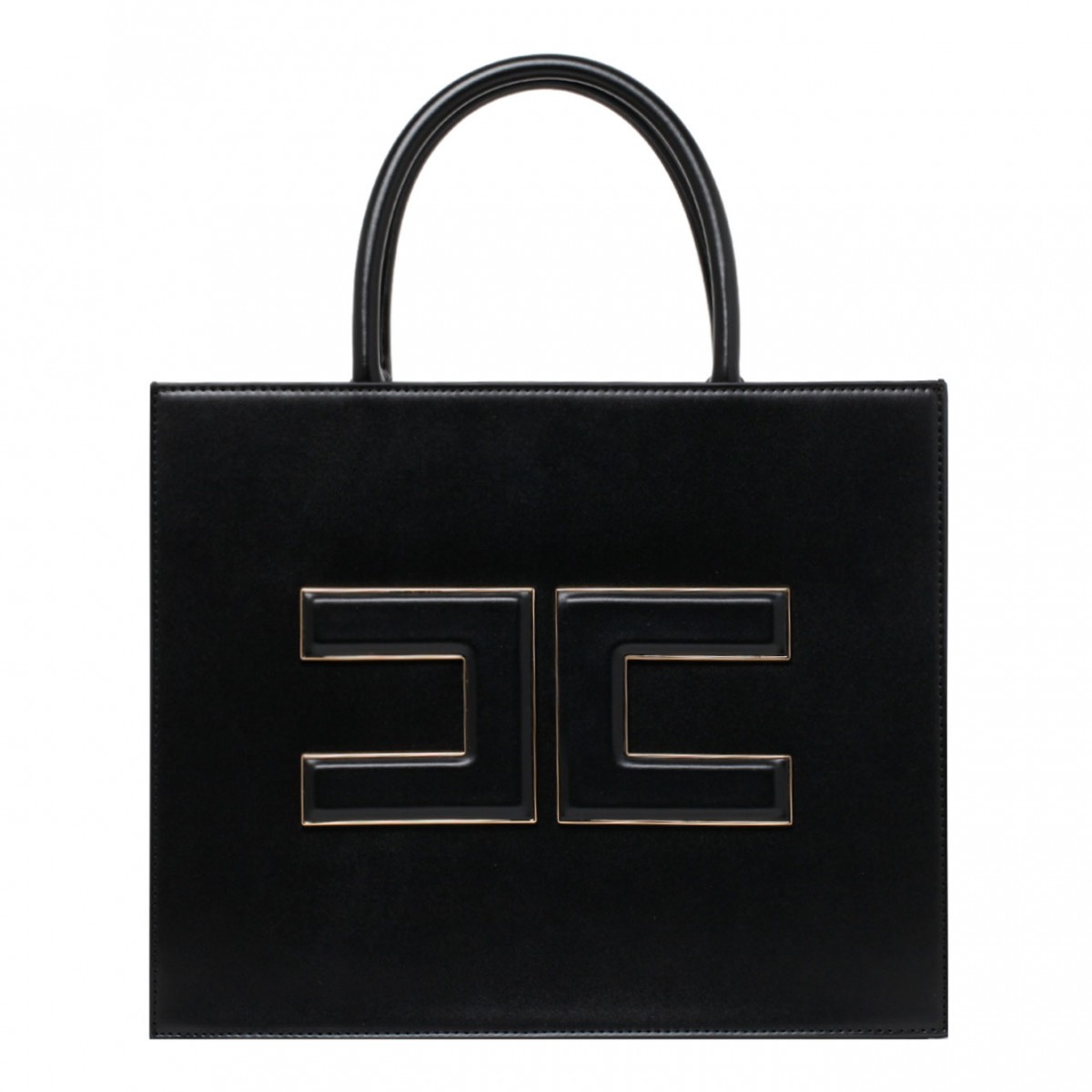 Medium Black  Shopper Bag