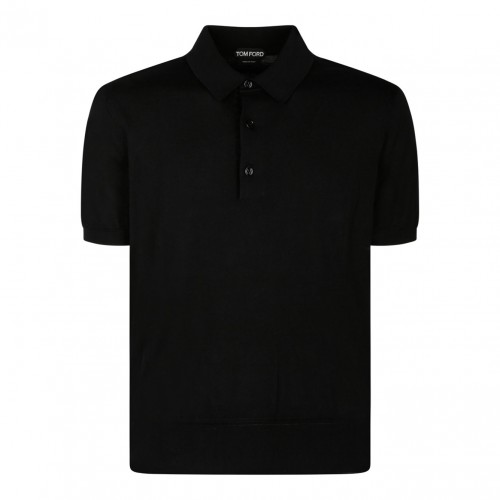 Black Short Sleeves Polo Shirt