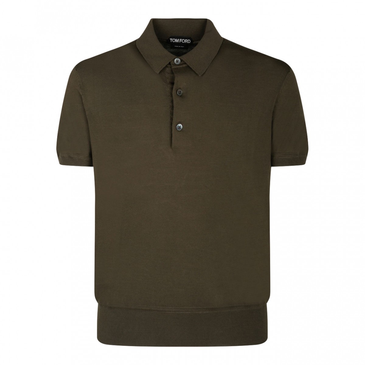 Dark Olive Short Sleeves Polo Shirt