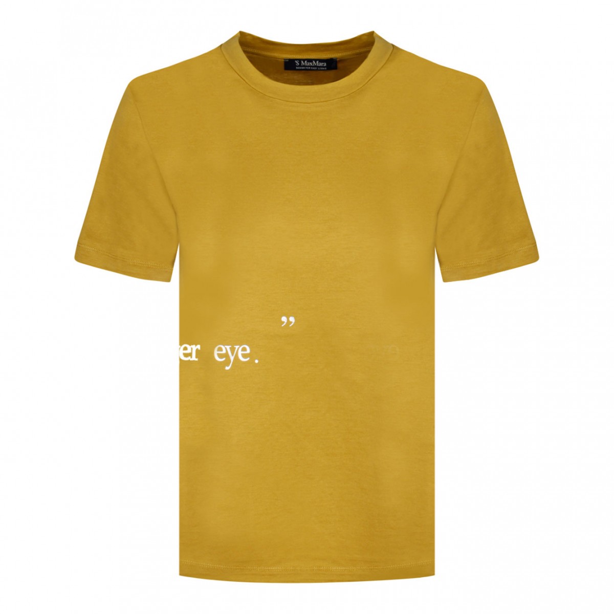 Mustard Print T-Shirt