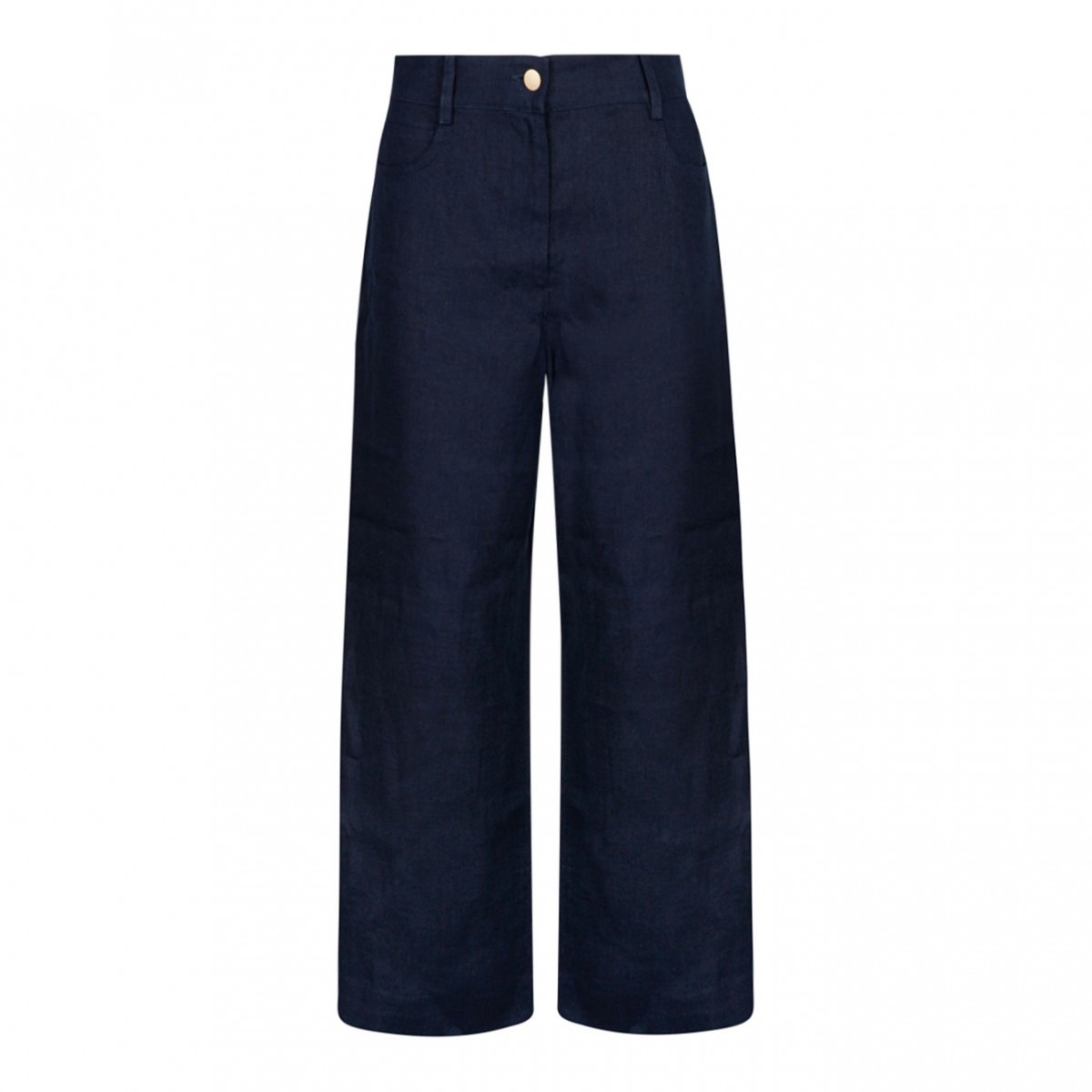 Blue Wide Fit Trousers