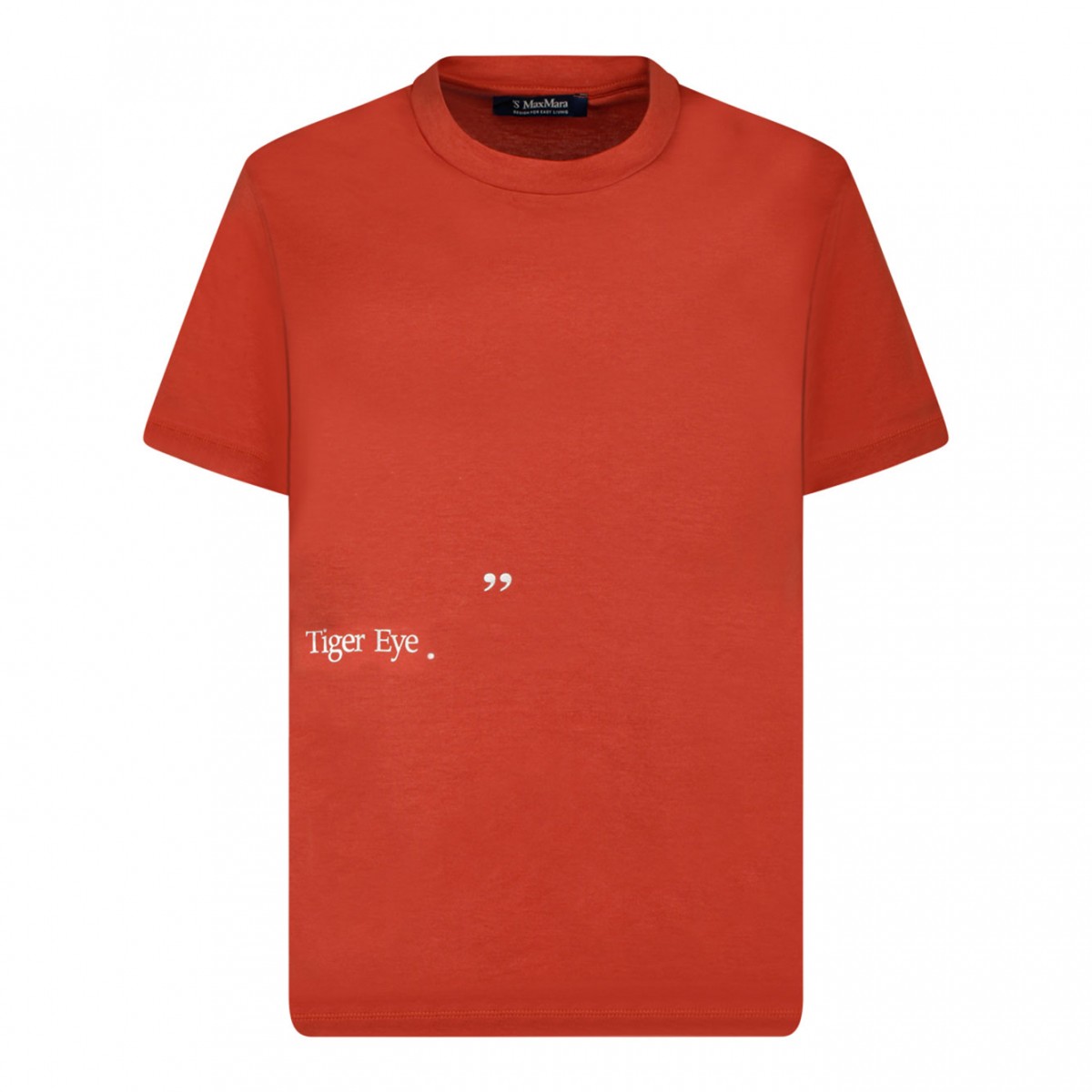 Orange Print T-Shirt
