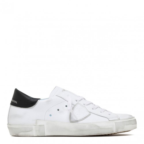 White and Black Prsx Sneaker