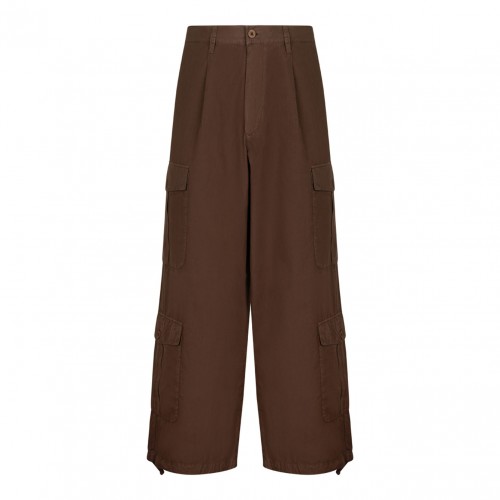Brown Cargo Trousers