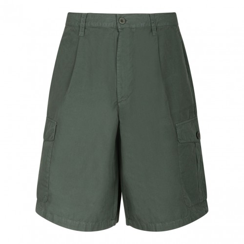 Green Bermuda Shorts