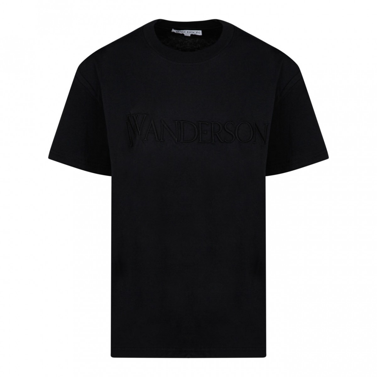 Black Embroidered Logo T-Shirt