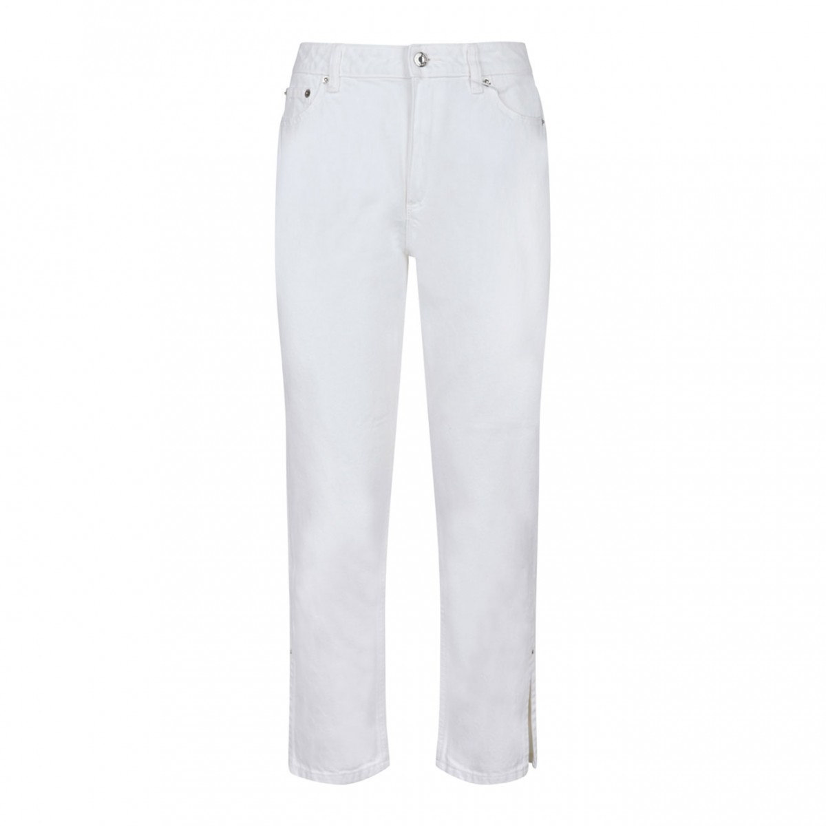 White Low Rise Jeans