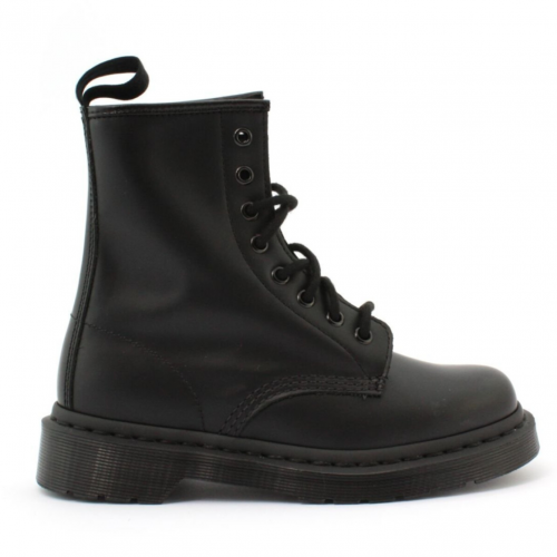 Black 1460 Mono Boots