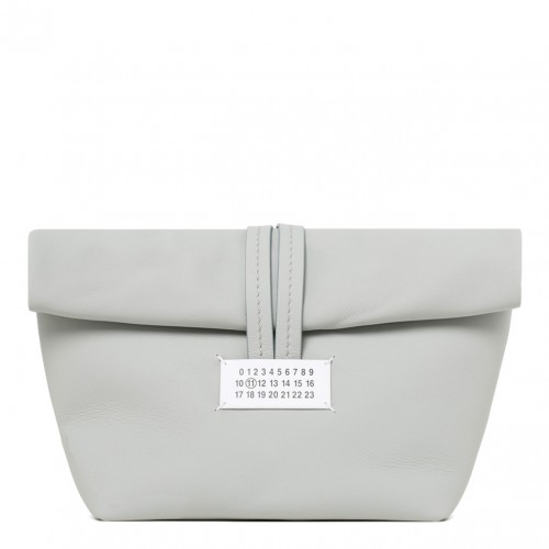 Light Grey Paper Clutch Bag