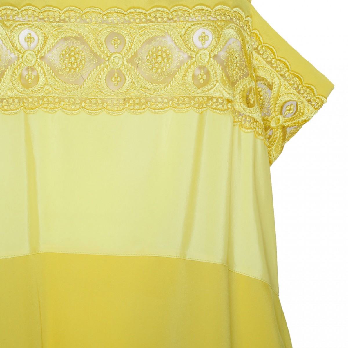 Lemon Yellow Midi Dress